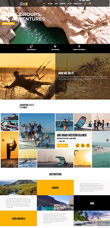 Sport activities and tours in UAE - Wake up Adventures